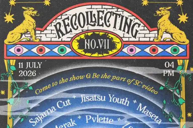 Sajama Cut Gelar Recollecting No. VII di M Bloc, Satukan Enam Musisi Lintas Genre dan Syuting Video Musik Sajama Cut kembali menghadirkan Recollecting No. VII di COMA M Bloc pada 11 Juli 2026 dengan enam musisi independen serta syuting video musik bersama penonton.
