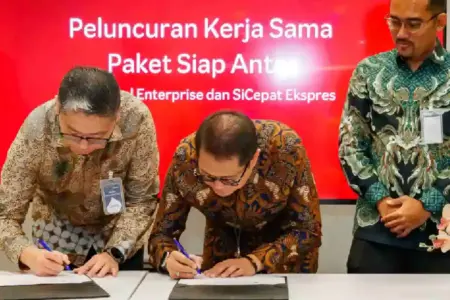 Dukung Produktivitas Kurir, Telkomsel dan SiCepat Ekspres Luncurkan Paket Siap Antar hingga 46GB Telkomsel dan SiCepat Ekspres meluncurkan Paket Siap Antar dengan kuota hingga 46GB. Solusi digital untuk dongkrak efisiensi kurir logistik.