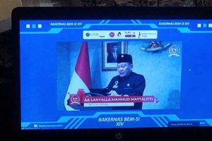 Kepada BEM Seluruh Indonesia, LaNyalla Sampaikan Konsep Ekonomi Pendiri Bangsa