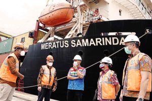 Pelindo 1 TPK Belawan Layani Ekspor Impor Perdana Kapal Meratus ke Port Klang Malaysia