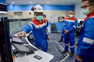 Sambangi Blok Rokan, Menteri ESDM Apresiasi Produksi PHR dan Beri Semangat ke Pekerja