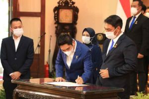 Gubernur Khofifah Minta HIPMI jadi Motor Penggerak Lokomotif Kebangkitan Ekonomi Jatim