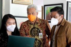 Tiga Pemuda Ini Siap Wujudkan Mimpi Ganjar Bangun Big Data Pertanian Jateng