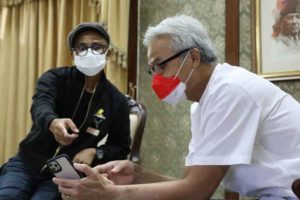 Temui Gubernur Jateng, Ivanka Slank Bahas Entrepreneurship Anak Muda
