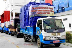 Pemprov DKI Kirim Logistik ke Warga Terdampak Erupsi Semeru