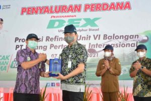 Terus Berinovasi, PT Kilang Pertamina Internasional Produksi Pertamina Dex 10ppm