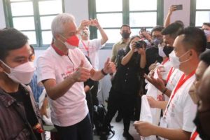 Resmikan HeteroSpace di Solo, Ganjar Berharap Munculnya StartUp Unicorn Baru