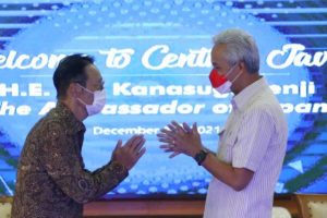 Dikunjungi Dubes Jepang, Ganjar Ingin Kerjasama Penanggulangan Bencana
