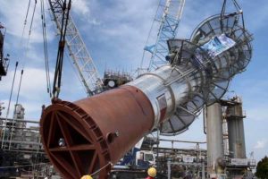 Capai Progres 64,75 Persen, RDMP Balongan Pasang Preflash Column