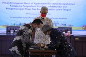 JPEN dan PGN Kerjasama Penuhi Kebutuhan Gas Kawasan Industri se Jateng