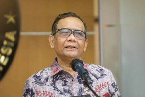 Menkopolhukam Mahfud MD