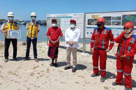 Sinergi dengan Pelindo, Brantas Abipraya Kembangkan Pelabuhan Benoa di Bali.