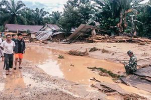Hujan Deras dan Banjir Bandang, 12 Rumah Warga Padang Lawas Hanyut