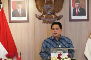 Menteri BUMN Erick Thohir