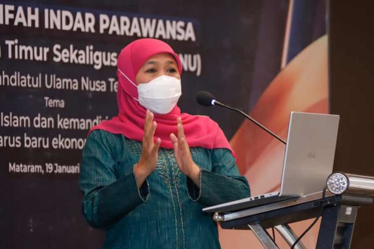 Gubernur Khofifah Dorong Indonesia jadi Global-Hub Ekonomi Syariah