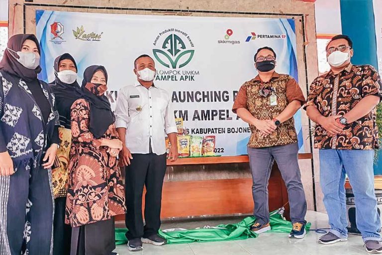 Pertamina EP Sukowati Field Launching Produk UMKM Desa Ngampel