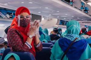 Lion Air, penerbangan, bandara, umrah, pesawat terbang
