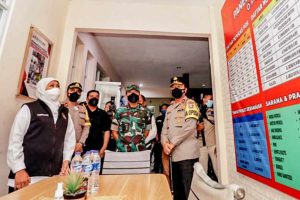 Gubernur Khofifah Sambut Positif Kehadiran Aplikasi Monitoring Karantina Presisi Besutan Polri