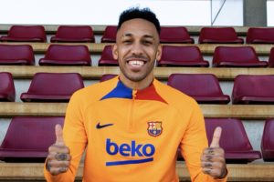 Resmi Bergabung Dengan Barcelona, Aubameyang Kirim Pesan Perpisahan Untuk Fans Arsenal