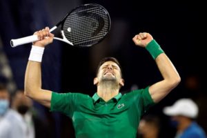 Raih Kemenangan, Novak Djokovic Kembali Beraksi di Dubai
