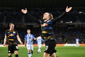 Real Sociedad vs RB Leipzig, Kemenangan Tandang 1-3 Bawa Liepzig Melaju ke 16 Besar