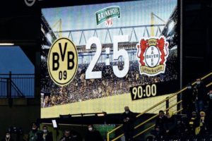 Dortmund 2 – Leverkusen 5, Dua Bunuh Diri Warnai Hujan Gol di Signal Iduna Park