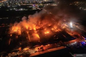 Sedang Dalam Penataan,Pasar Johar Relokasi Alami Kebakaran