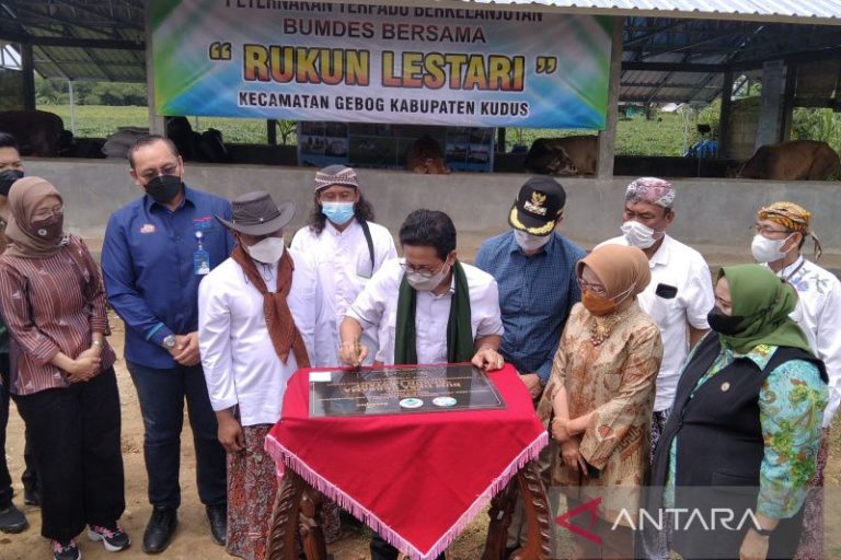 Kudus Jadi Salah Satu Pilot Project Peternakan Terpadu Berkelanjutan Dari Kemendes