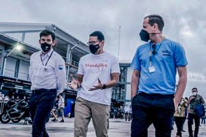 Tes Pramusim MotoGP 2022, Menparekraf: Stay Safe and Enjoy Mandalika!