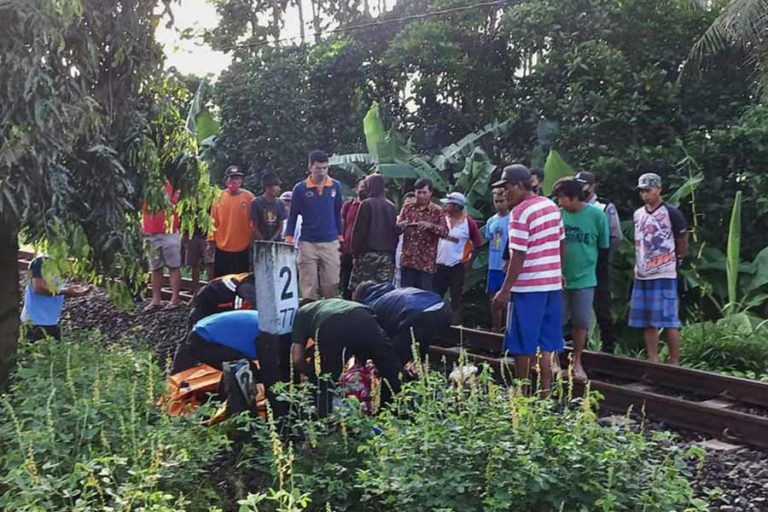 Ibu dan Balita Meninggal Tertabrak KA Penataran Dhoho di Malang