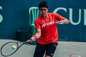 Hadapi Laga Piala Davis, Rifqi Fitriadi Siapkan Fisik dan Mental