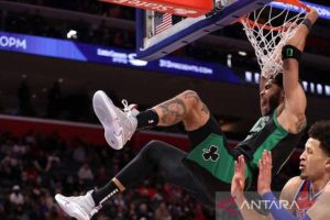 Jaylen Brown dan Jayson Tatum Perpanjang Kemenangan atas Detroit