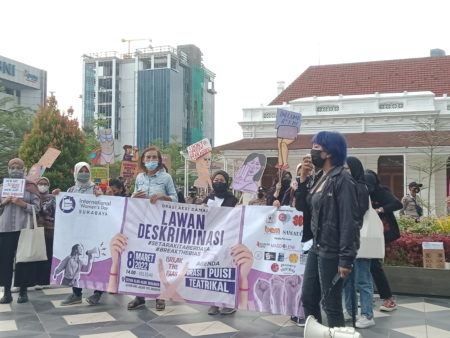 Peringati Internasional Women’s Day, IWD Surabaya 2022, Suarakan Lawan Diskriminasi Gender