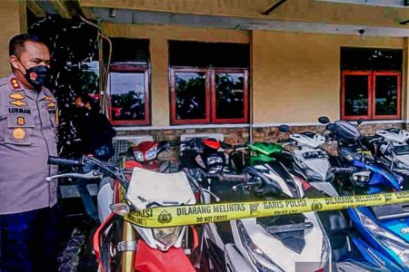 Polres Indramayu Ringkus Sindikat Pencuri Motor yang Sudah Beraksi di 44 TKP