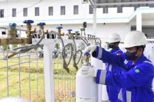 Subholding Gas Pertamina Salurkan 500 Tabung Oksigen untuk Rumah Sakit di 3 Provinsi