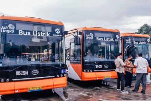 Bus listrik TransJakarta