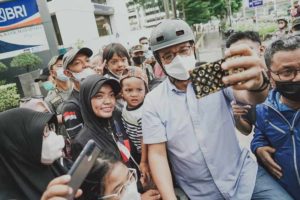 Manjakan Warga Jakarta, Anies Tambahkan Lajur Sepeda di Thamrin-Sudirman tiap Akhir Pekan
