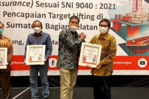 Pertagas Raih Penghargaan Performa Mitra Terbaik dari SKK Migas