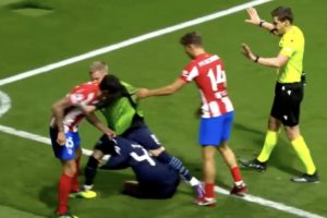 Stefan Savic Jadi Aktor Kerusuhan di Akhir Laga Atletico Madrid lawan Manchester City