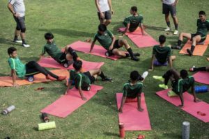Genjot Latihan Beban, Para Pemain Timnas Indonesia U-16 Kelebihan Lemak Tubuh
