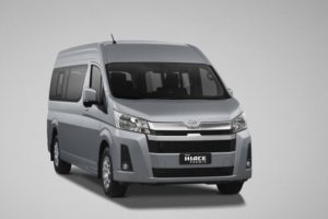 New Hiace Tampil Elegant dan Ramah Lingkungan dengan Masih Baru Euro 4