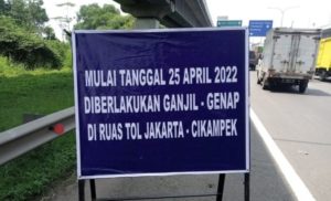 Polda Metro Jaya Terapkan Ganjil Genap di Tol Mulai Kamis 28 April
