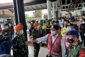 Menhub Buka Apel Persiapan Posko Mudik Lebaran 2022