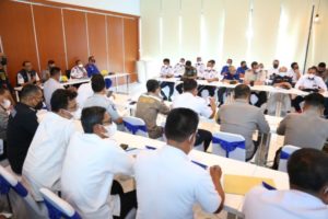 Kemenhub Gelar Rakor Siapkan Posko Pelayanan Penyebrangan Merak-Bakauheni