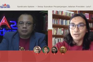 PARA Syndicate: Pernyataan Jokowi Tak Jelaskan Posisi Terkait Penundaan Pemilu