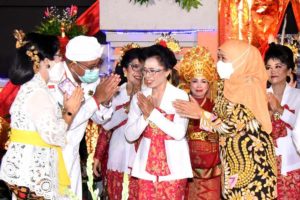 Perayaan Dharma Santi Tahun Baru Saka 1944, Gubernur Khofifah Ajak Jaga Alam agar Lestari