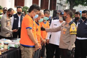 Satresnarkoba Polrestabes Surabaya Amankan 42,8 Kg Sabu dari 7 Pengedar