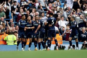 Sundulan Matty Cash Bawa Aston Villa Ungguli Manchester City 0-1 di Babak Pertama