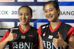 Febriana/Amalia Menang Mudah, Indonesia Unggul 2-0 Dari Jerman