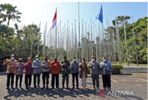Dimulainya Kerja Sama dan Kolaborasi, Bendera Indonesia Berkibar di Global Platform for Disaster Risk Reduction Bersanding dengan Bendera PBB